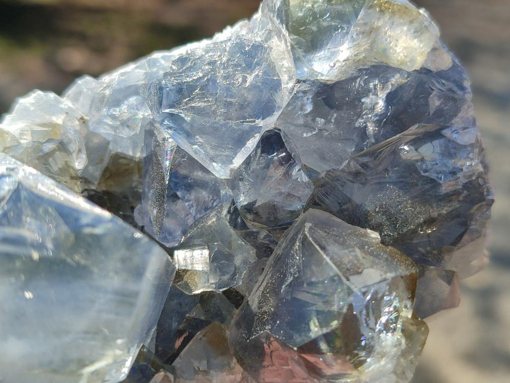 Natural Blue Celestite Specimens x 24 From Sakoany, Madagascar - Toprock Gemstones and Minerals 