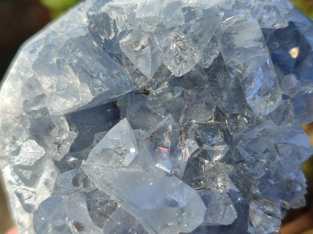 Natural Blue Celestite Specimens x 24 From Sakoany, Madagascar - Toprock Gemstones and Minerals 