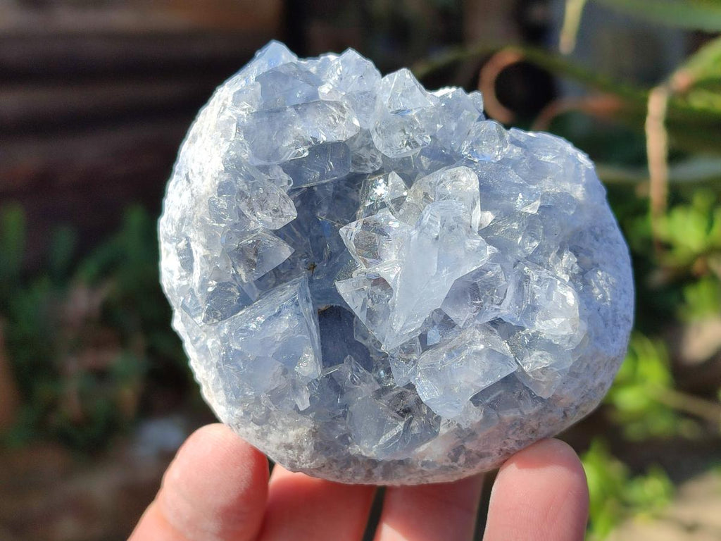 Natural Blue Celestite Specimens x 24 From Sakoany, Madagascar - Toprock Gemstones and Minerals 