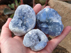 Natural Blue Celestite Specimens x 24 From Sakoany, Madagascar - Toprock Gemstones and Minerals 
