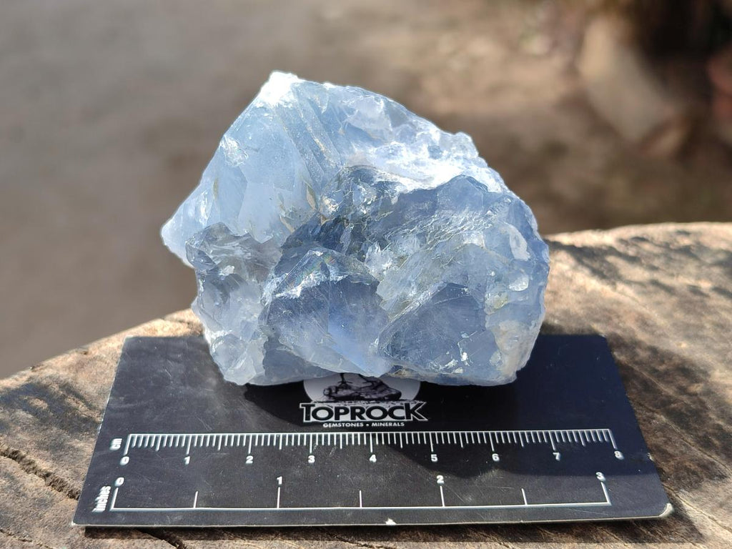 Natural Blue Celestite Specimens x 24 From Sakoany, Madagascar - Toprock Gemstones and Minerals 