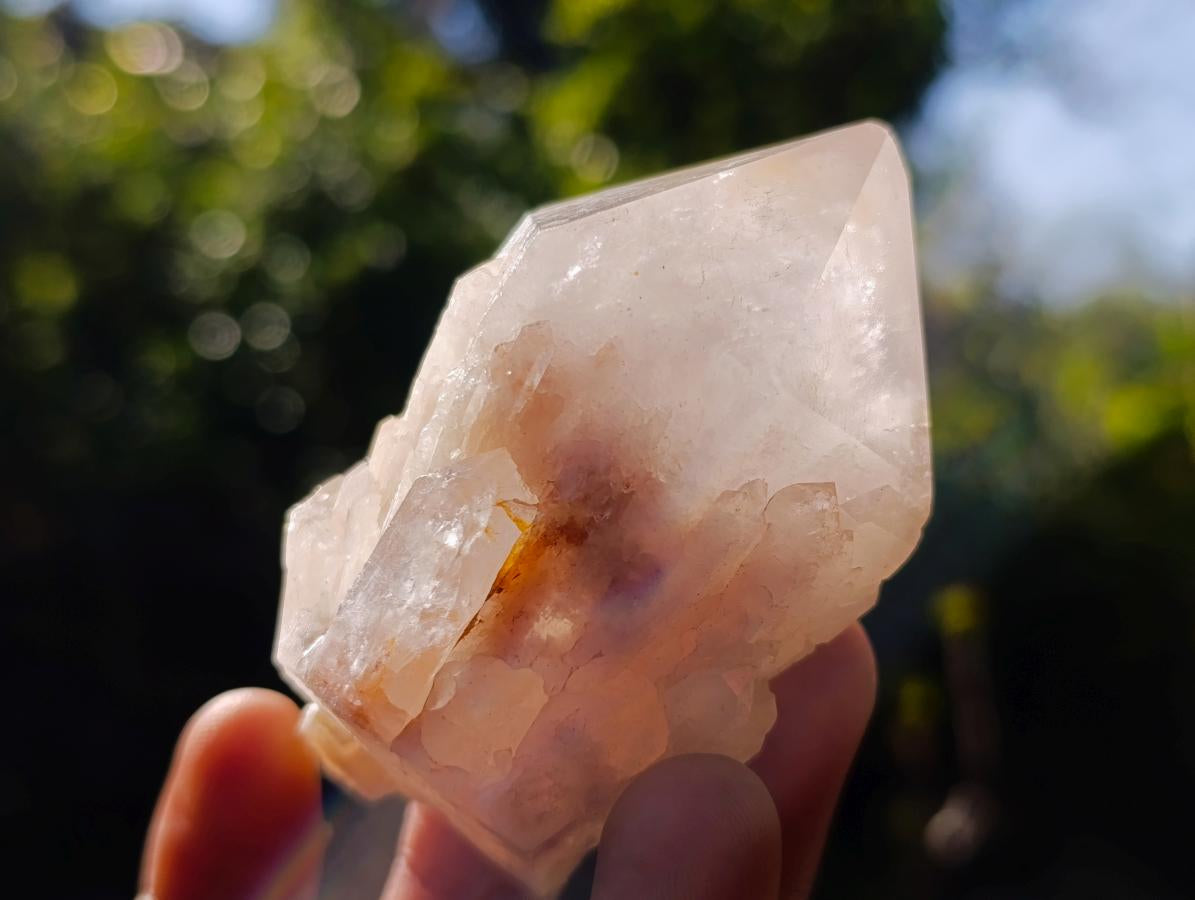 Natural Cascading Single Pineapple Quartz Crystals x 35 From Antsirabe, Madagascar - Toprock Gemstones and Minerals 