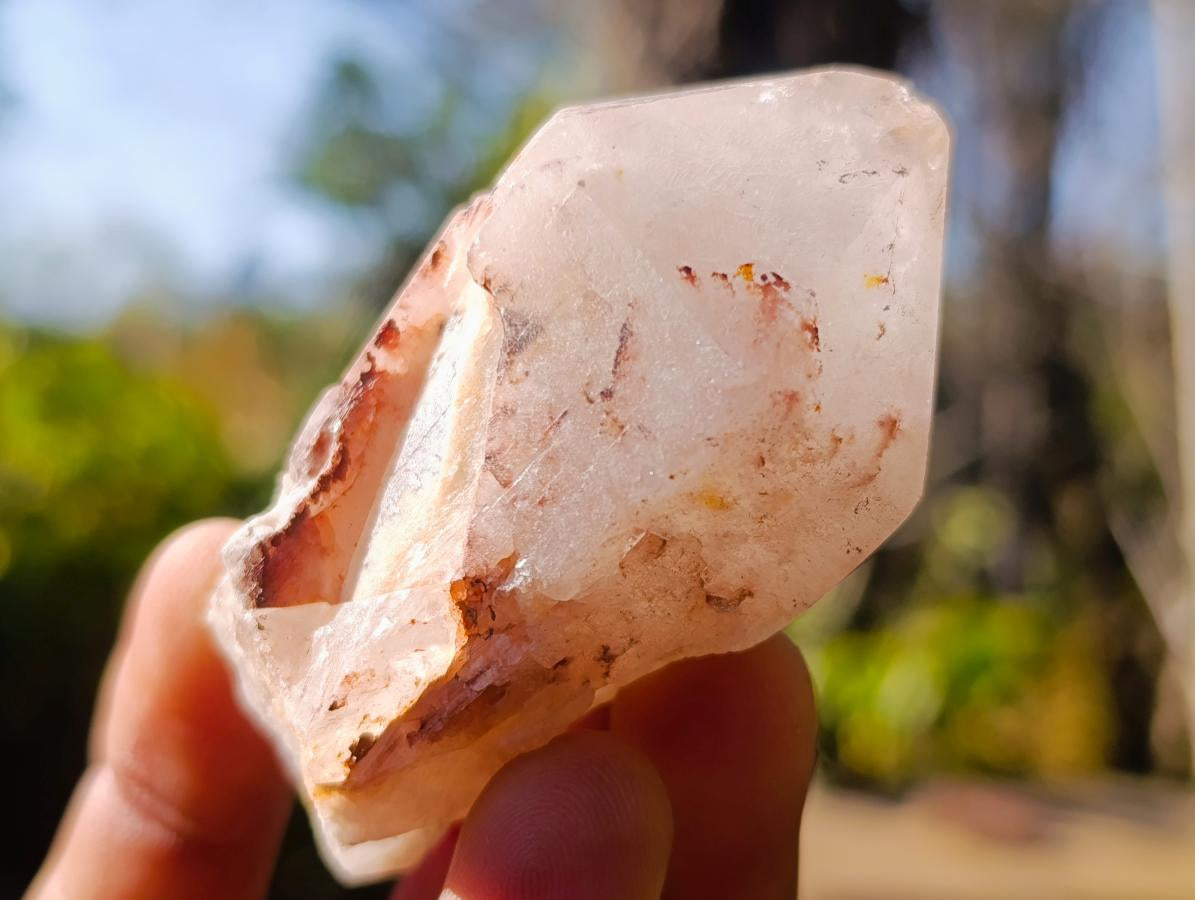 Natural Cascading Single Pineapple Quartz Crystals x 35 From Antsirabe, Madagascar - Toprock Gemstones and Minerals 