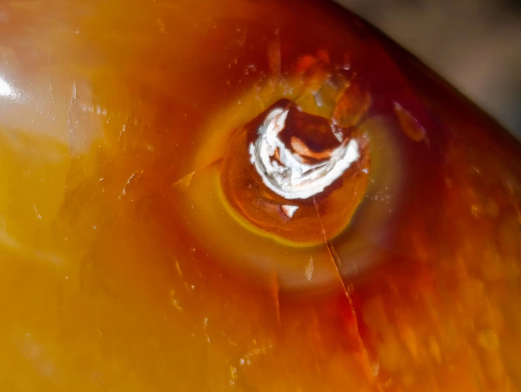 Polished And Natural Carnelian Agate Gemstone Galet x 14 From Madagascar - Toprock Gemstones and Minerals 