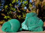 Natural Botryoidal Malachite Specimens x 17 From Congo - Toprock Gemstones and Minerals 