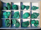 Natural Botryoidal Malachite Specimens x 17 From Congo - Toprock Gemstones and Minerals 