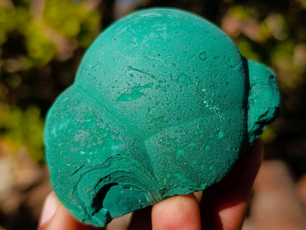 Natural Botryoidal Malachite Specimens x 17 From Congo - Toprock Gemstones and Minerals 