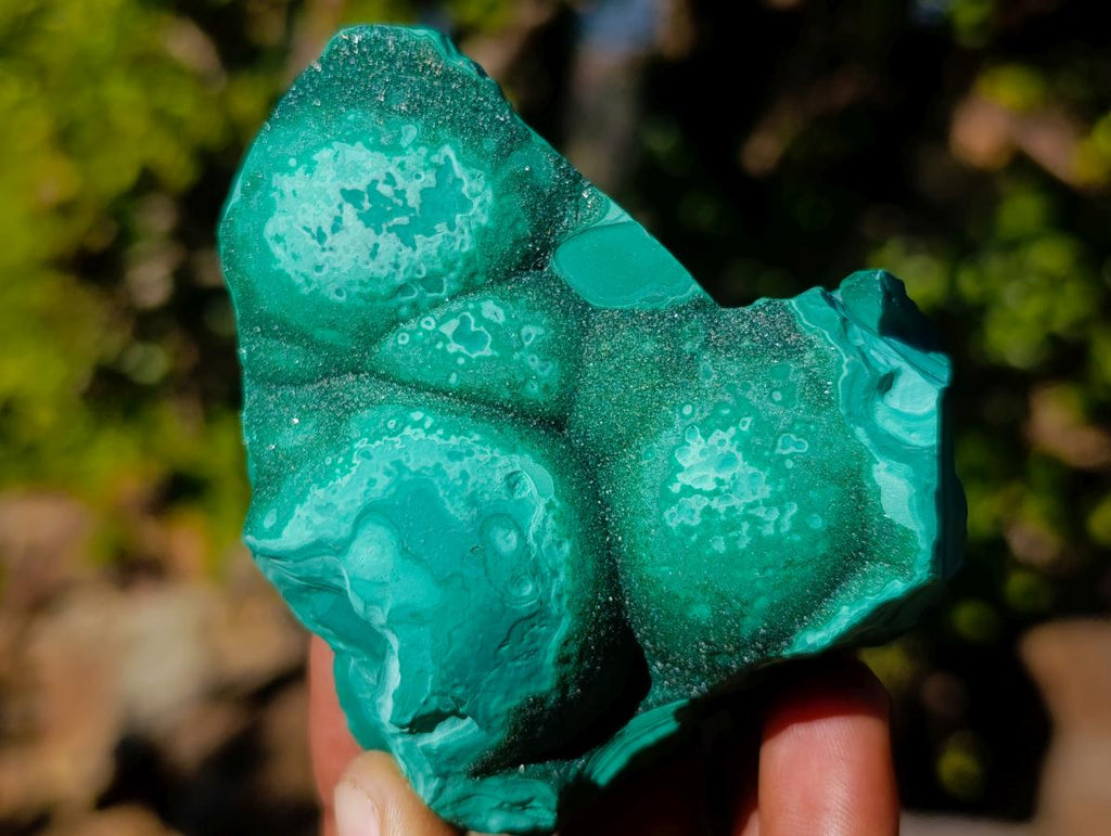 Natural Botryoidal Malachite Specimens x 17 From Congo - Toprock Gemstones and Minerals 