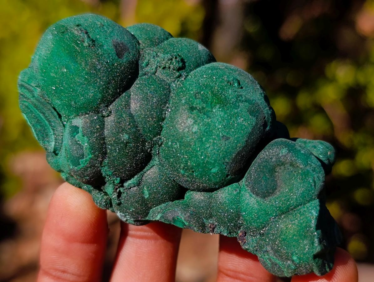 Natural Botryoidal Malachite Specimens x 17 From Congo - Toprock Gemstones and Minerals 