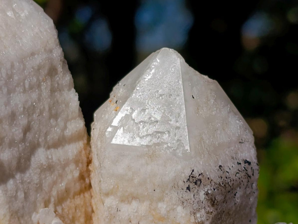 Natural Large Cascading "Anananas" Candle Quartz Clusters x 2 From Antsirabe, Madagascar - Toprock Gemstones and Minerals 