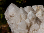 Natural Large Cascading "Anananas" Candle Quartz Clusters x 2 From Antsirabe, Madagascar - Toprock Gemstones and Minerals 