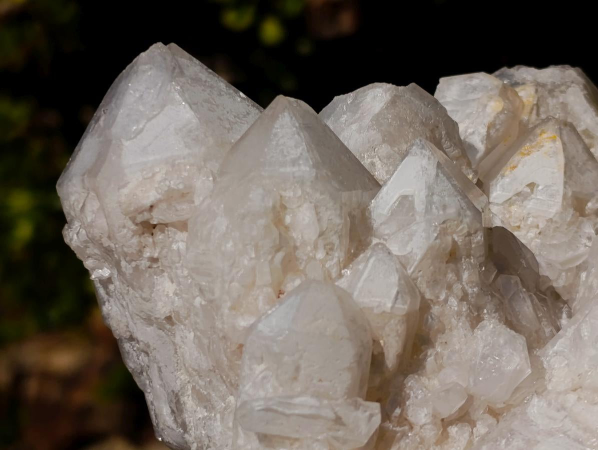 Natural Large Cascading "Anananas" Candle Quartz Clusters x 2 From Antsirabe, Madagascar - Toprock Gemstones and Minerals 