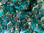 Natural Cabinet Size Dioptase on Red Dolomite Specimen x 1 From Mashamba East Mine, Congo - Toprock Gemstones and Minerals 