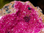 Natural Salrose Cobaltoan Dolomite Specimens with Chrysocolla and Heterogenite x 6 From Kakanda, Congo - Toprock Gemstones and Minerals 
