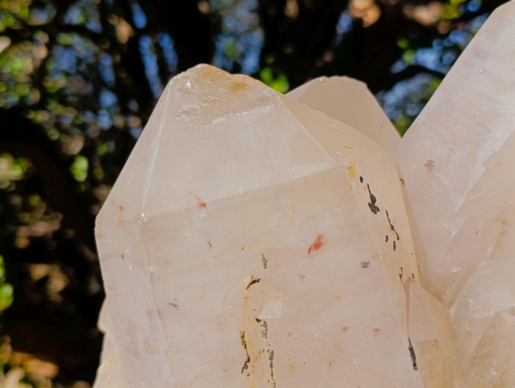 Natural XL Smokey Quartz Double Terminated Crystal with Associated Minerals x 1 From Zomba Plateau, Malawi - Toprock Gemstones and Minerals 