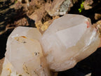 Natural XL Smokey Quartz Double Terminated Crystal with Associated Minerals x 1 From Zomba Plateau, Malawi - Toprock Gemstones and Minerals 