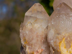 Natural Large Cascading White Phantom Smokey Luena Quartz Cluster x 1 From Luena, Congo - Toprock Gemstones and Minerals 