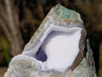 Natural Large Blue Lace Agate Geode Specimens x 3 From Nsanje, Malawi - Toprock Gemstones and Minerals 