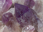 Natural Jacaranda Amethyst Crystal Clusters x 2 From Mumbwa, Zambia - Toprock Gemstones and Minerals 