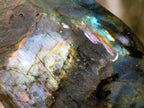 Polished Spectrolite Labradorite Standing Display Pieces x 7 From Madagascar - Toprock Gemstones and Minerals 