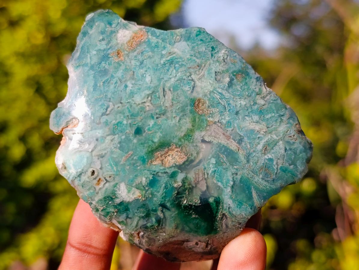 Polished One Side Mtorolite Chrysoprase Slices x 12 From Mutorashanga, Zimbabwe - Toprock Gemstones and Minerals 