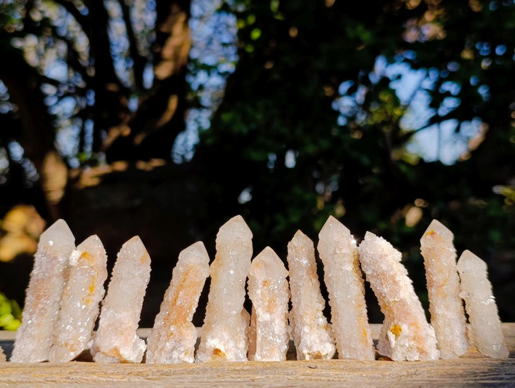 Natural Drusy Fairy Spirit Quartz Crystals x 70 From Boekenhouthoek, South Africa - Toprock Gemstones and Minerals 