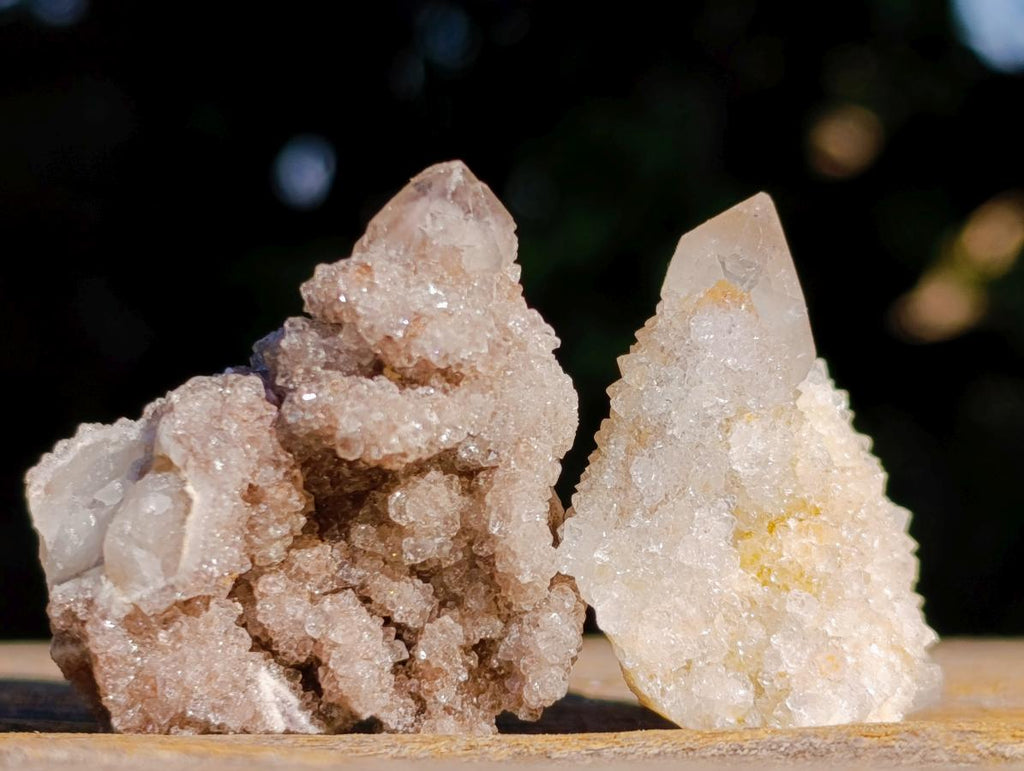 Natural Drusy Fairy Spirit Quartz Crystals x 70 From Boekenhouthoek, South Africa - Toprock Gemstones and Minerals 
