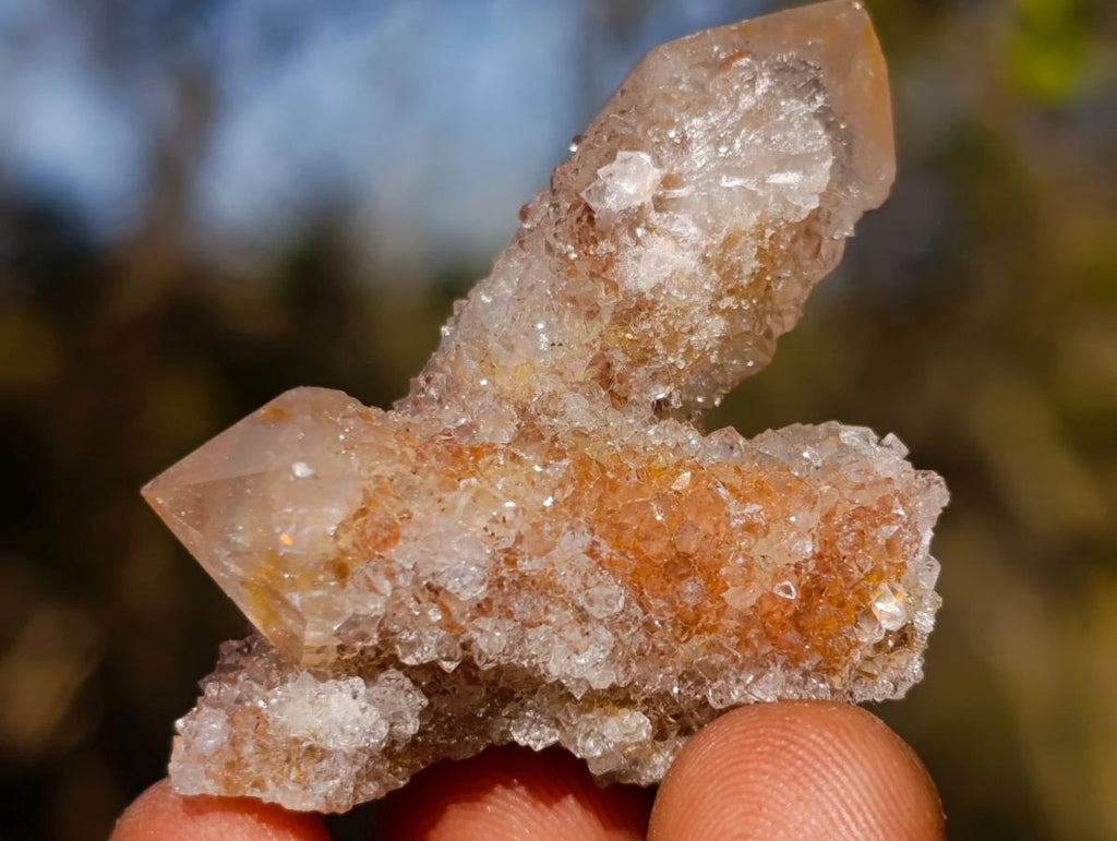 Natural Drusy Fairy Spirit Quartz Crystals x 70 From Boekenhouthoek, South Africa - Toprock Gemstones and Minerals 