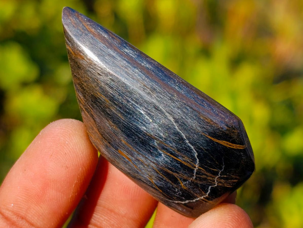 Polished Rare Pietersite Jewellery Free Form Crystals x 30 From Outjo, Namibia - Toprock Gemstones and Minerals 