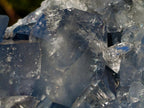Natural Blue Celestite Specimens x 2 From Sakoany, Madagascar - Toprock Gemstones and Minerals 