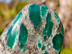 Polished Emerald Mica 'Mutokolite' Standing Display Pieces x 4 From Mutoko, Zimbabwe - Toprock Gemstones and Minerals 