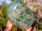 Polished Emerald Mica 'Mutokolite' Standing Display Pieces x 4 From Mutoko, Zimbabwe - Toprock Gemstones and Minerals 