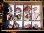 Natural Spherocobaltite Specimens x 12 From Musonoi Mine, Congo - Toprock Gemstones and Minerals 