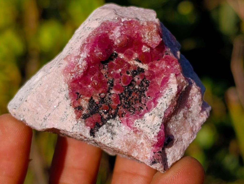 Natural Spherocobaltite Specimens x 12 From Musonoi Mine, Congo - Toprock Gemstones and Minerals 