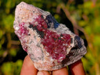 Natural Spherocobaltite Specimens x 12 From Musonoi Mine, Congo - Toprock Gemstones and Minerals 