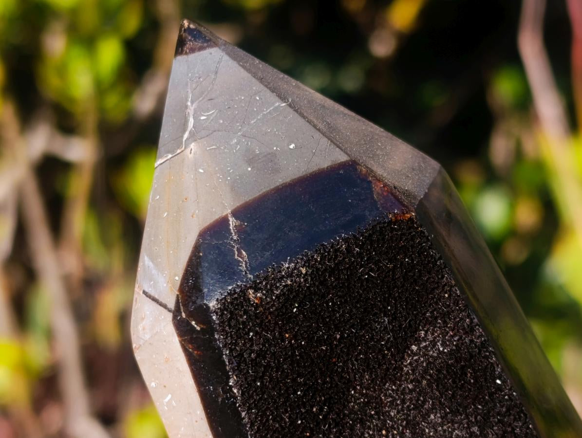 Polished and Natural Septerye Sauvage Display Crystals x 3 From Mahajanga, Madagascar - Toprock Gemstones and Minerals 