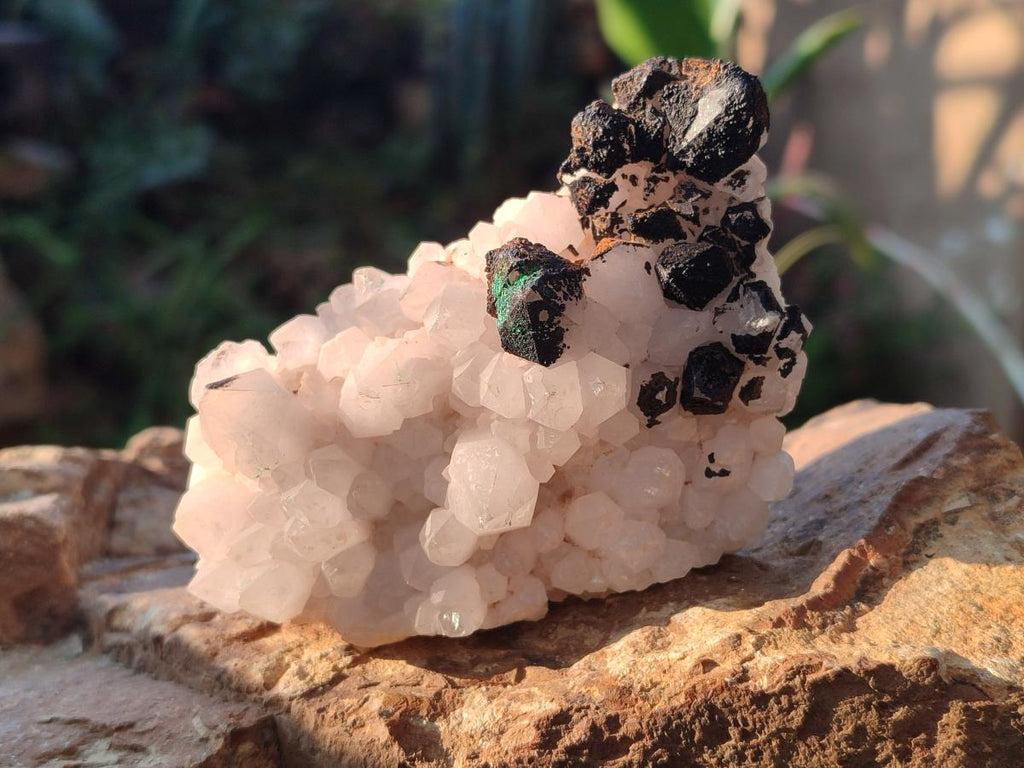 Natural Cascading Pineapple Quartz Crystal Clusters x 10 From Antsirabe, Madagascar - Toprock Gemstones and Minerals 