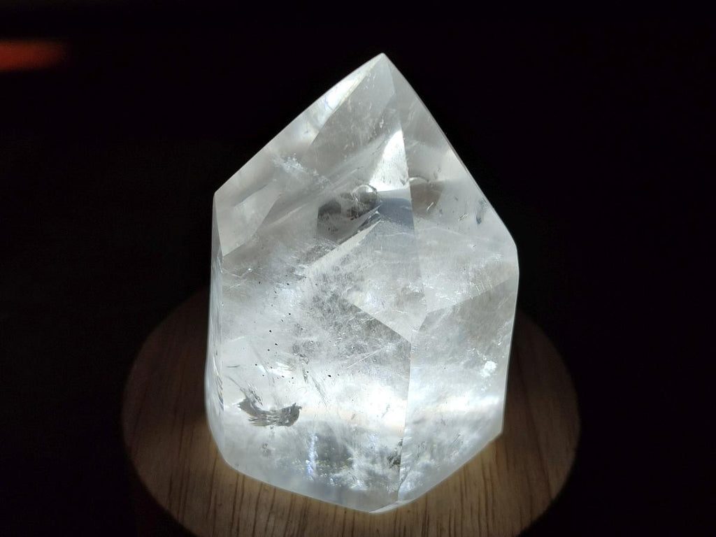 Polished Clear Quartz Crystals and Double Terminated Crystals x 12 From Madagascar - Toprock Gemstones and Minerals 