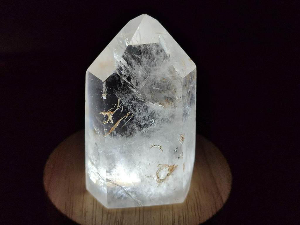 Polished Clear Quartz Crystals and Double Terminated Crystals x 12 From Madagascar - Toprock Gemstones and Minerals 
