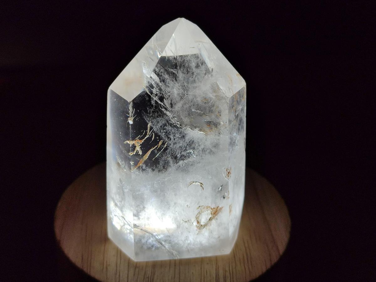 Polished Clear Quartz Crystals and Double Terminated Crystals x 12 From Madagascar - Toprock Gemstones and Minerals 