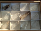 Polished Clear Quartz Crystals and Double Terminated Crystals x 12 From Madagascar - Toprock Gemstones and Minerals 
