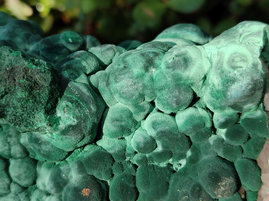 Natural Large Ball Malachite Specimen with Quartz on Dolomite x 1 From Mindingi Mine, Kambove, Congo - Toprock Gemstones and Minerals 