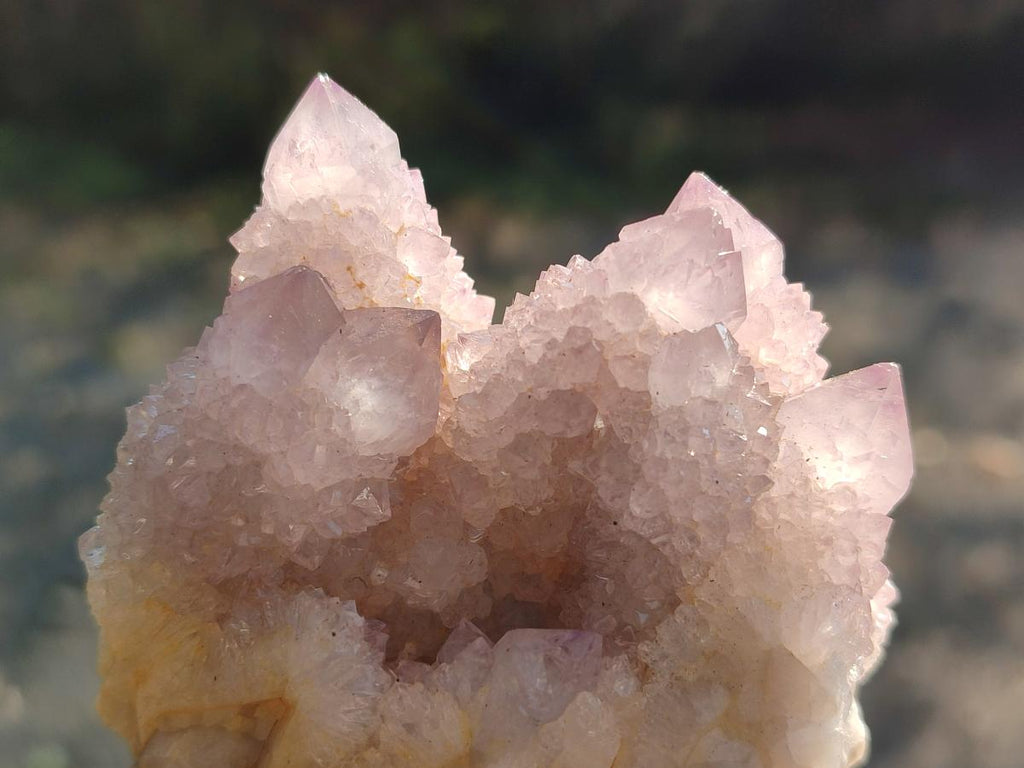 Natural Lilac Spirit Amethyst Clusters x 6 From Boekenhouthoek, South Africa - Toprock Gemstones and Minerals 