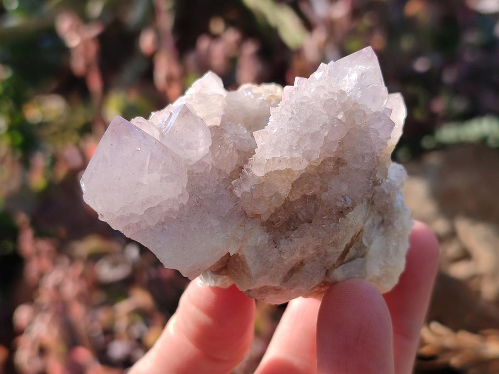 Natural Lilac Spirit Amethyst Clusters x 6 From Boekenhouthoek, South Africa - Toprock Gemstones and Minerals 