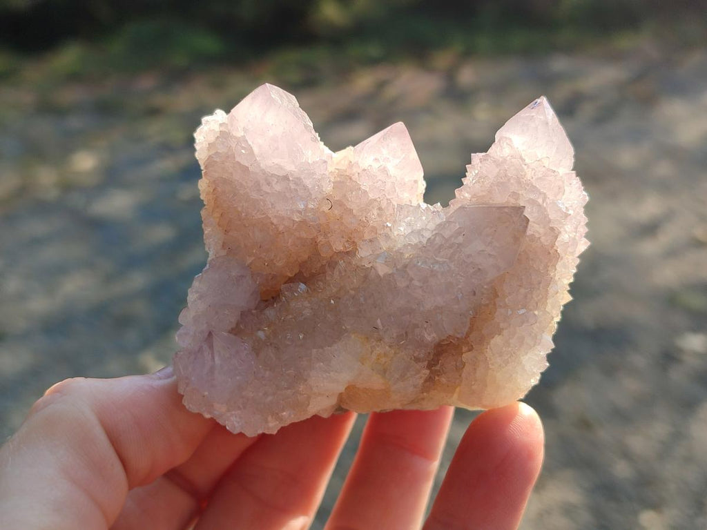 Natural Lilac Spirit Amethyst Clusters x 6 From Boekenhouthoek, South Africa - Toprock Gemstones and Minerals 