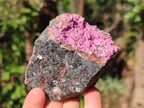 Natural Salrose Cobaltoan Dolomite Specimens x 6 From Kakanda, Congo - Toprock Gemstones and Minerals 