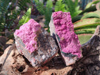 Natural Salrose Cobaltoan Dolomite Specimens x 6 From Kakanda, Congo - Toprock Gemstones and Minerals 
