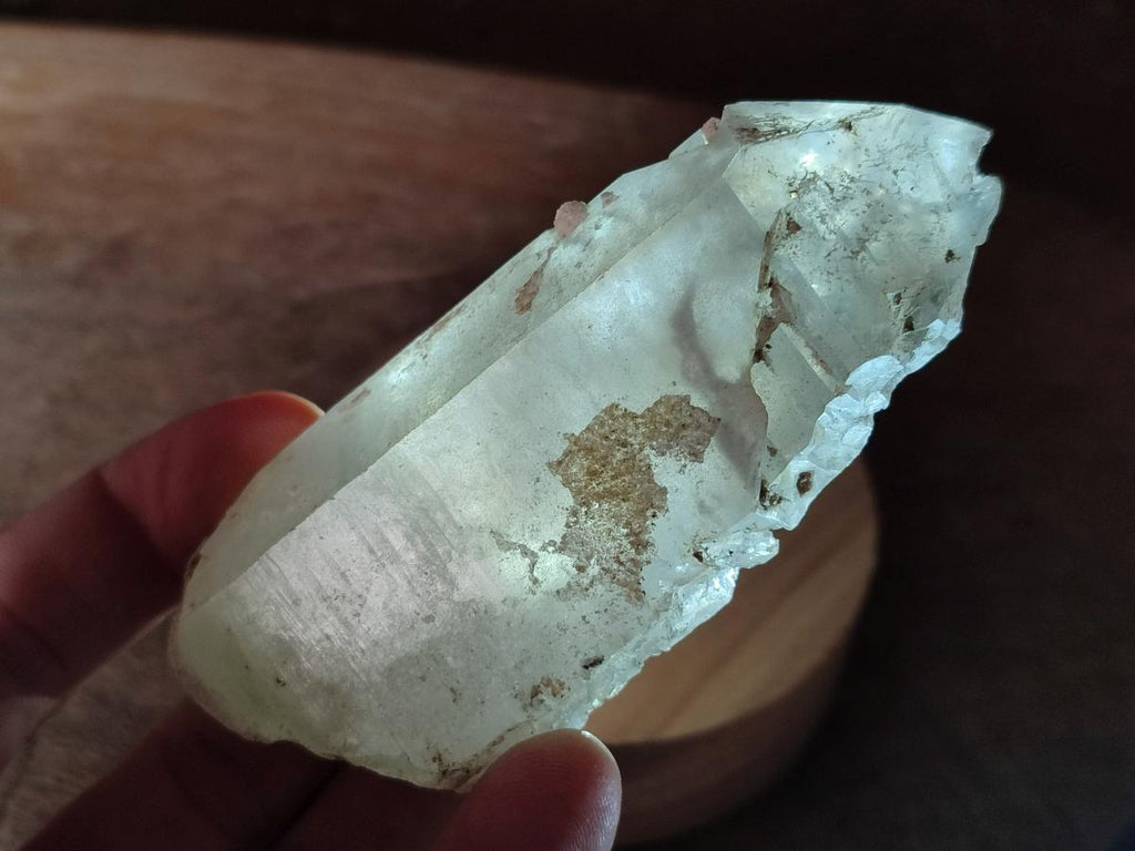 Natural Smokey Quartz Crystals with Associated Minerals x 12 From Erongo, Namibia - Toprock Gemstones and Minerals 