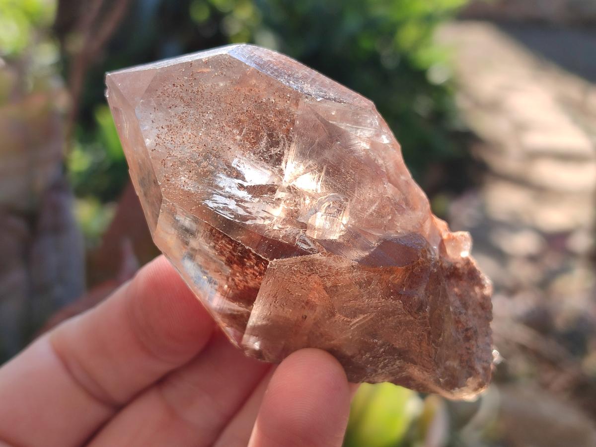 Natural Smokey Quartz Crystals with Associated Minerals x 12 From Erongo, Namibia - Toprock Gemstones and Minerals 