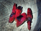 Natural Drusy Quartz Coated "Cock Spur" Calcite Crystals x 60 From Albert's Mountain, Lesotho - Toprock Gemstones and Minerals 
